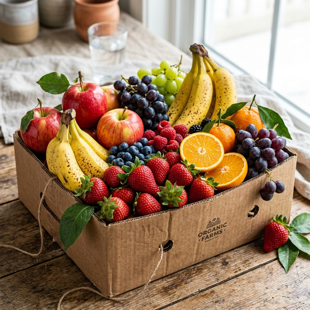 Fresh organic vegetables